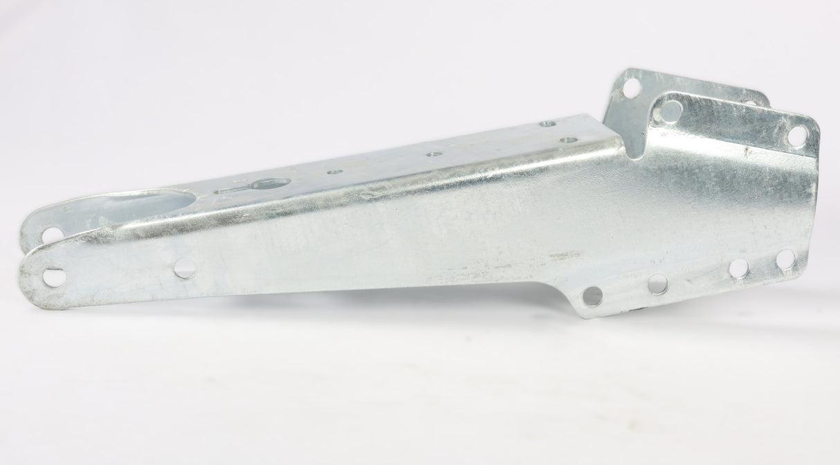 EZ Loader K-stand winch bracket mounted with winch assembly and bow roller shown