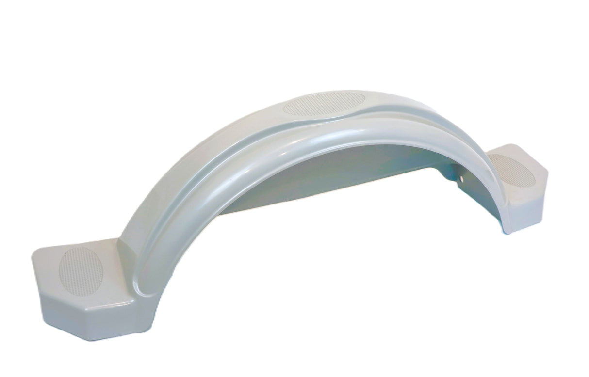 EZ Loader Gray Composite Trailer Fender 13″ Tire Single Axle (Discontinued Color)