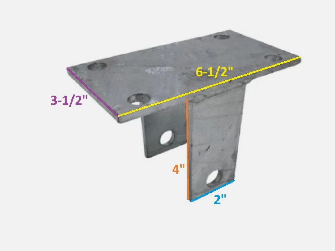 EZ Loader equalizer shackle hanger bracket 250-023757-10