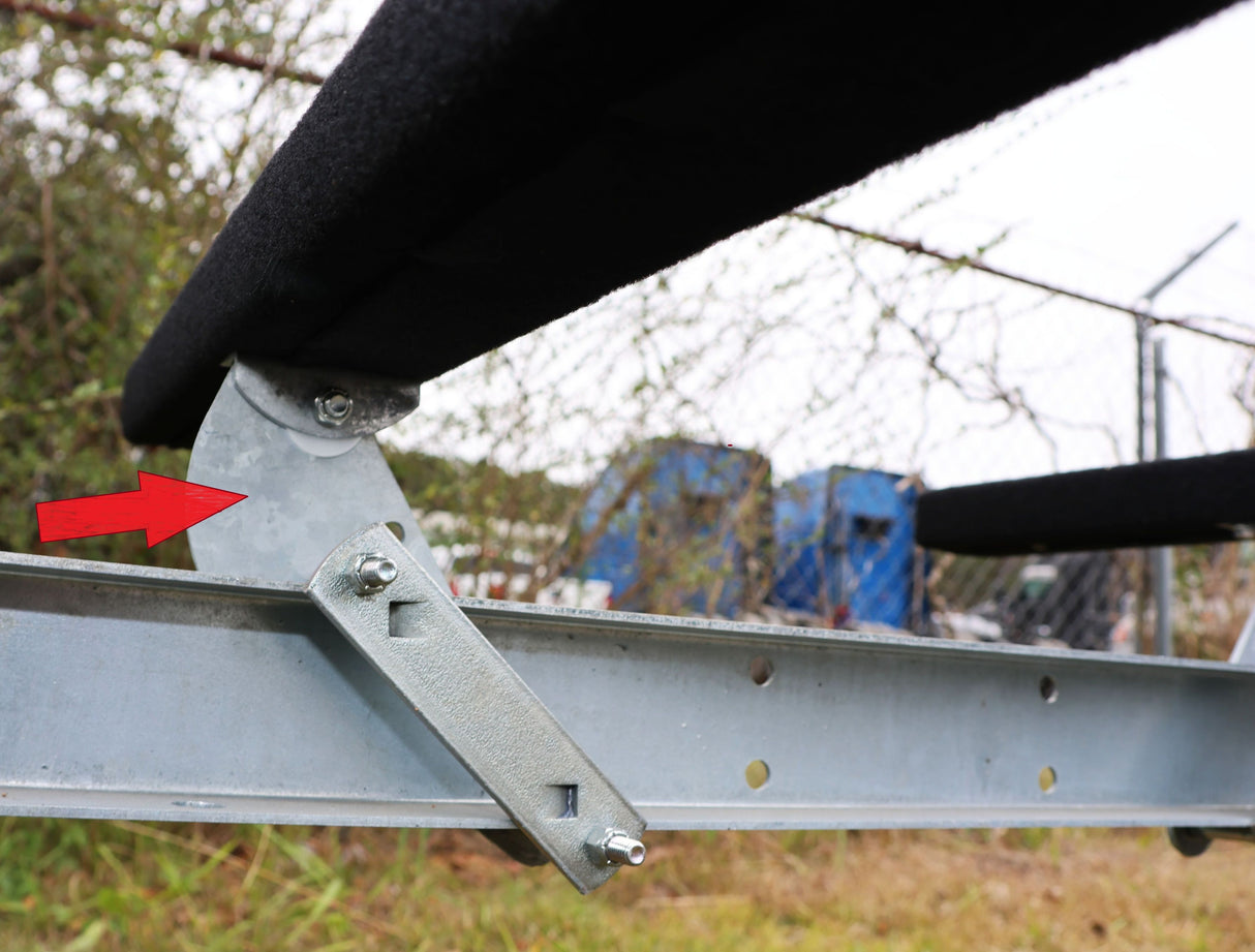 EZ Loader Light Duty Bunk Mounting Bracket – “Pork Chop” Strap (250-024175-10)