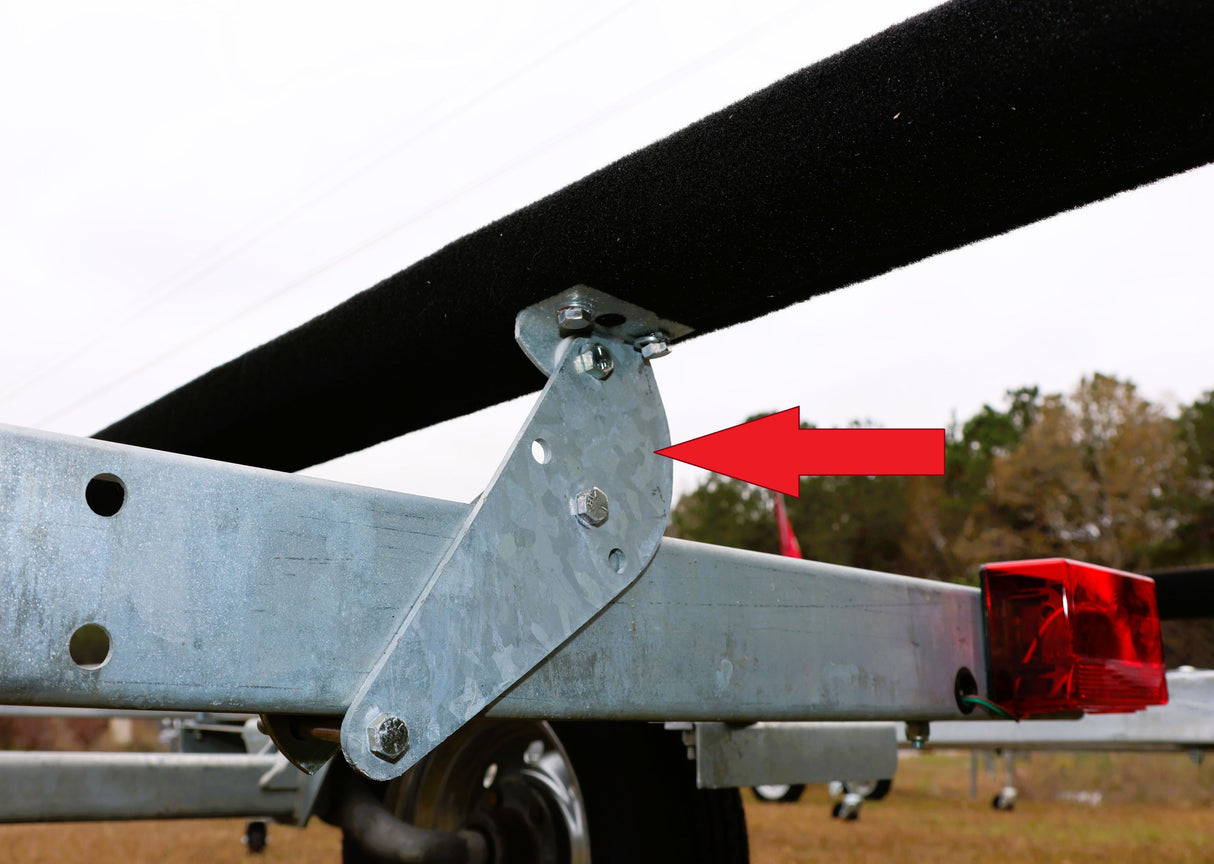 EZ Loader Light Duty Bunk Mounting Bracket – “Pork Chop” Strap (250-024175-10)