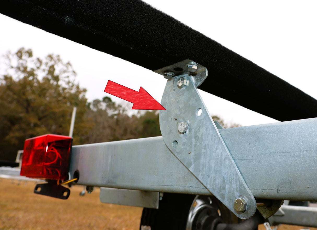 EZ Loader Light Duty Bunk Mounting Bracket – “Pork Chop” Strap (250-024175-10)