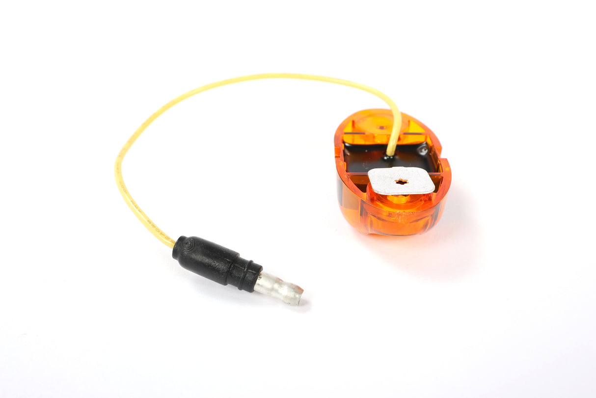 Amber Clearance / Marker Light for Metal Fenders — 250-032128-11