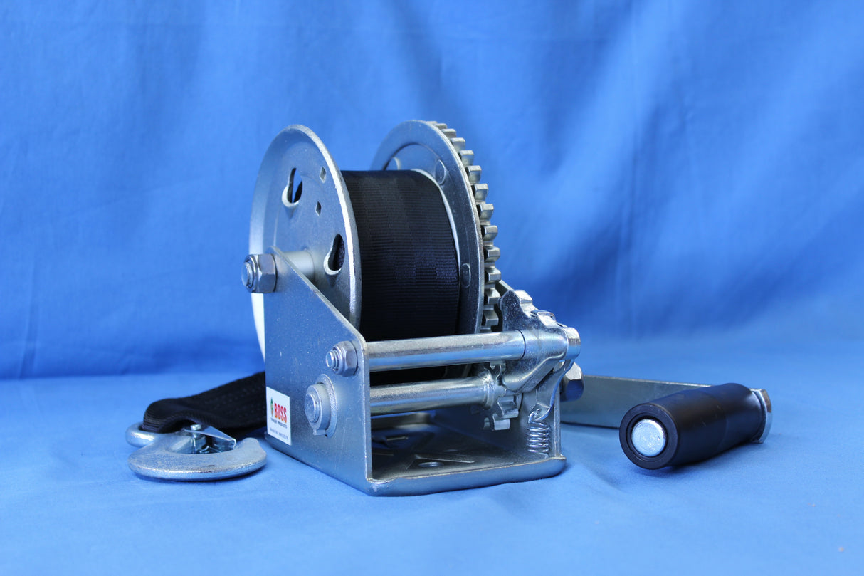 EZ Loader 1,500 lb Boat Trailer Winch With Strap | 250-037057