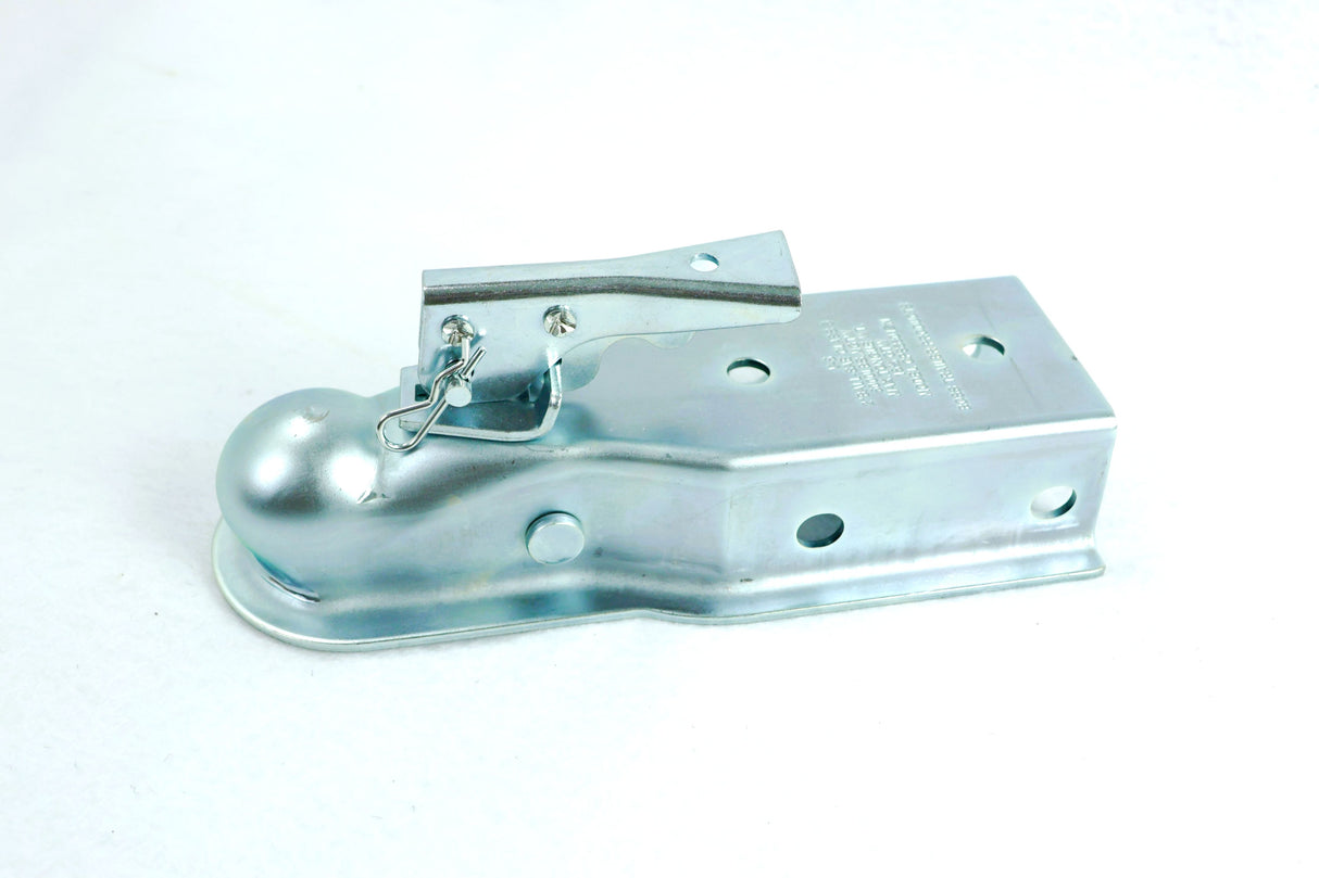 Class 3 trailer coupler with 5000 lb capacity for compatible boat trailers