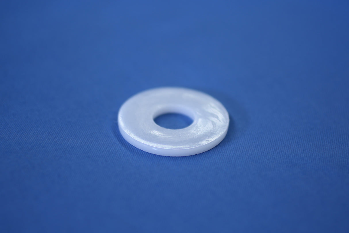 EZ Loader Boat Trailer Washer Plastic Delrin 1.38'' OD x 0.53" ID x 0.10" thick. 290-023061