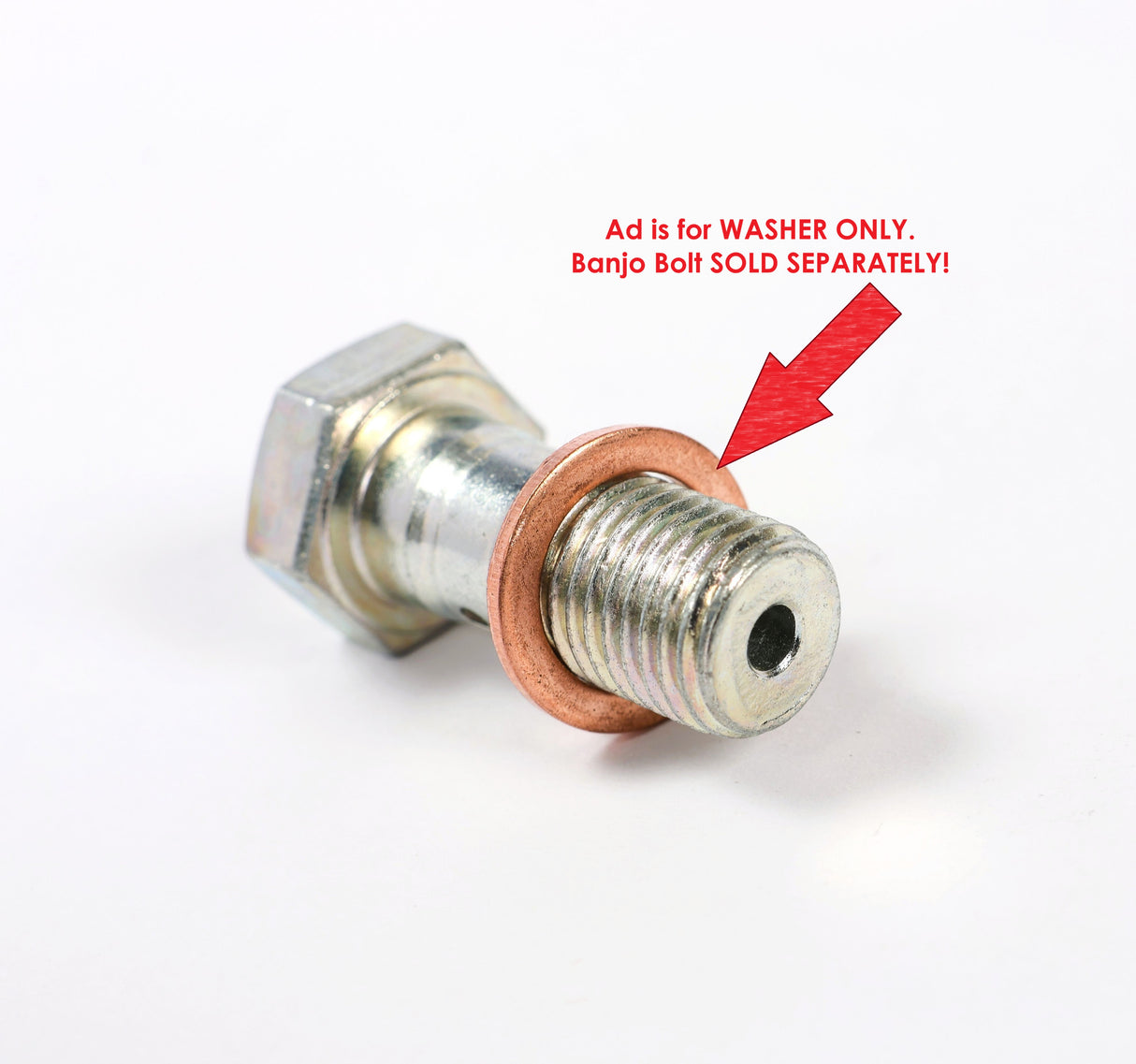 EZ Loader Copper Banjo Bolt Washer (Hydraulic Brake Seal) | 290-032784