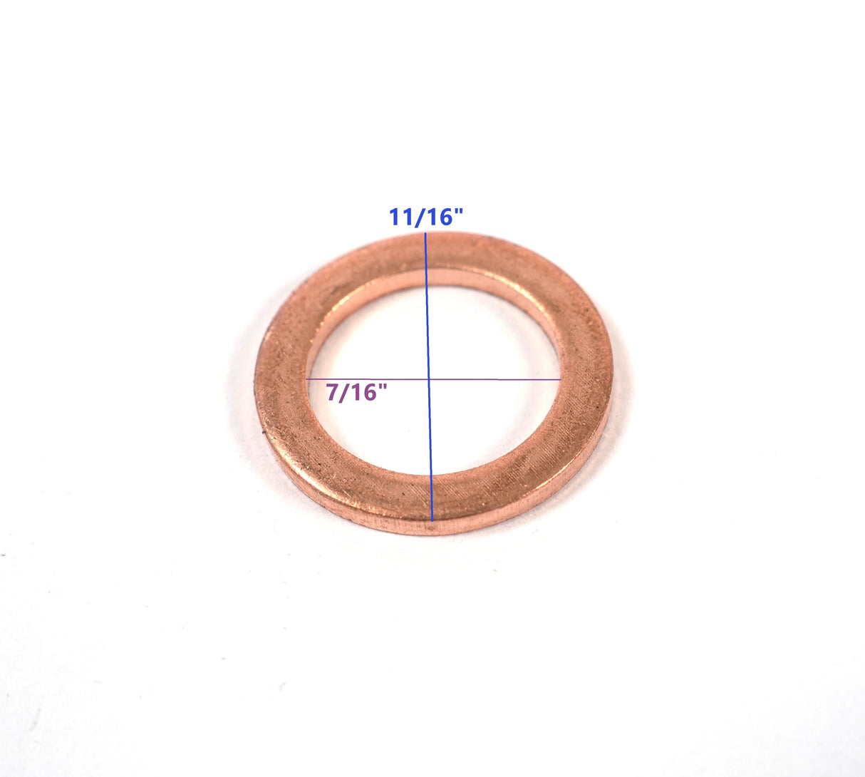 EZ Loader Copper Banjo Bolt Washer (Hydraulic Brake Seal) | 290-032784