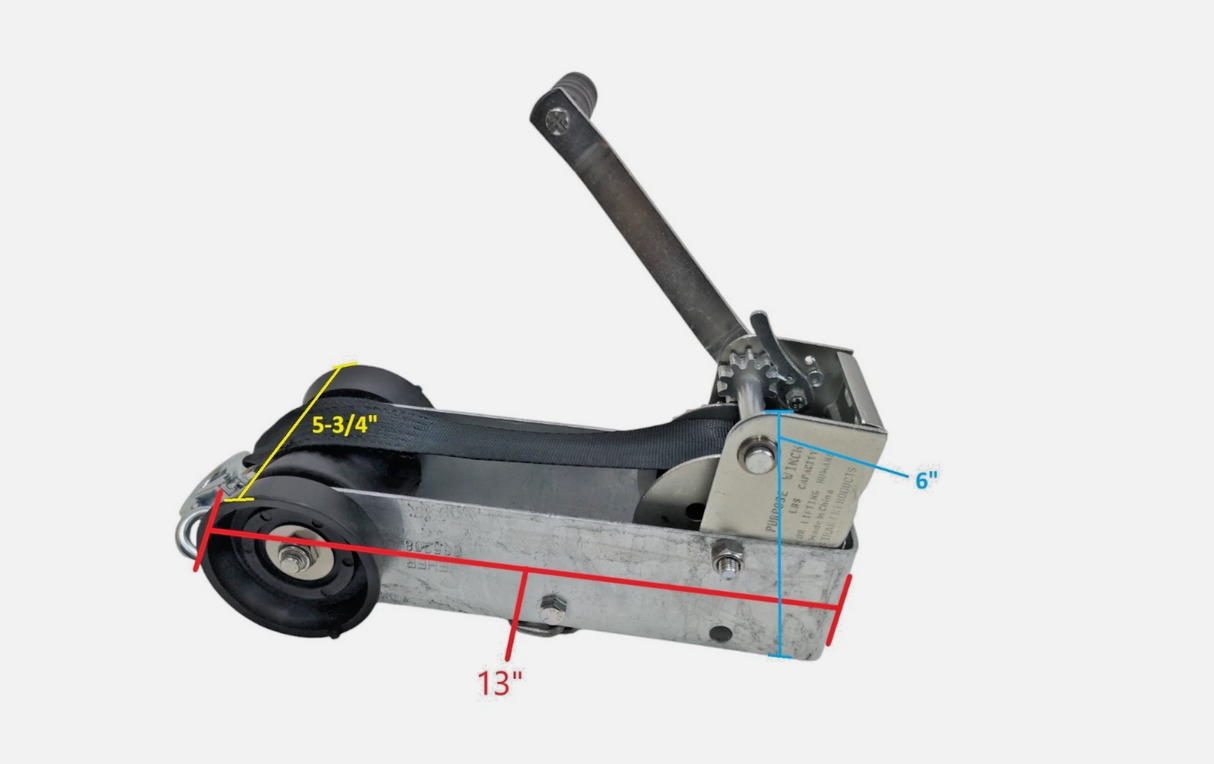 EZ Loader PWC light-duty winch assembly 300-035211-10