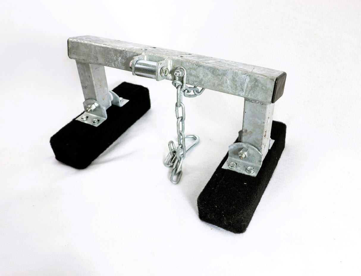 EZ Loader Pontoon Push Bow Stop w/ Bunks & Chain 411-BW-Stop-ASM