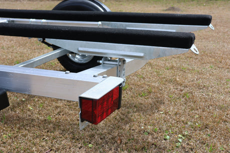 Carpeted bunk for marine use at ezloadertrailers411