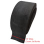 18-inch wide EZ Loader bunk carpet roll in black marine olefin, cut-to-length for custom boat trailer bunk installation.  209-037081-1F