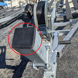 EZ Loader 3x3 winch stand cap for compatible winch post tubing