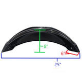 EZ Loader Small Black Fender Composite 8-12" Tire 250-023692-12
