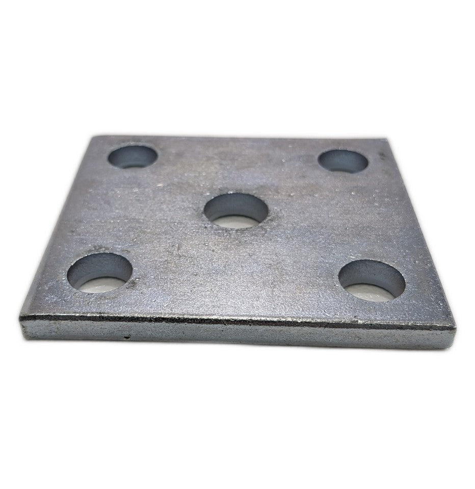 EZ Loader mounting plate for side PVC guide and spring hardware