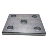 EZ Loader mounting plate for side PVC guide and spring hardware