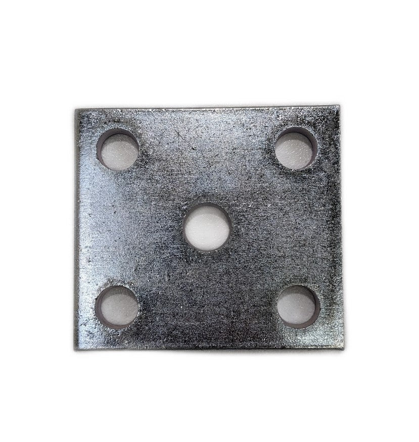 EZ Loader 250-031133 mounting plate installed on trailer side guide hardware