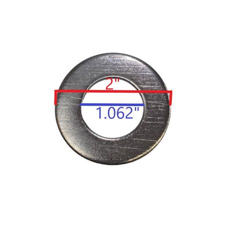 EZ Loader Washer for Hog Ring Rollers  1.062 X 2 X0.125  290-013491