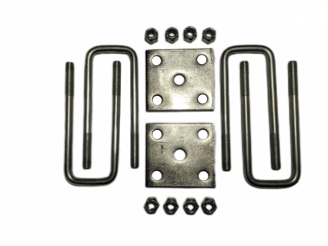 EZ Loader Trailer Leaf Spring to Axle U-Bolt Mount Kit for 2x2'' Axle 300-015975