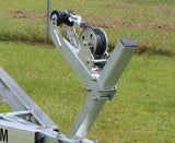 EZ Loader Adjustable Heavy Duty Winch Mount for 2 x 3 Winch Post 250-021785-10 on trailer