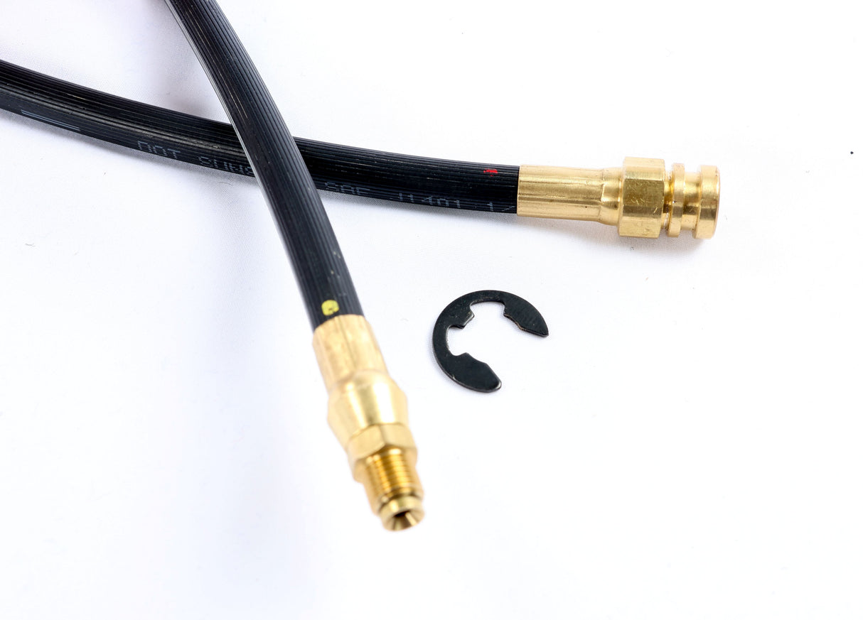 24" Hydraulic Brake Line Male / Female Fitting 250-010140