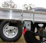 Spring Hanger Galvanized Bracket 250-015522-10