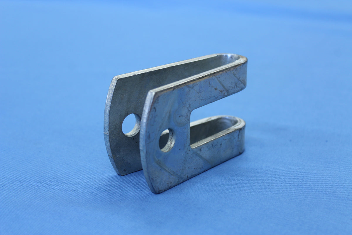 EZ Loader mounting strap 250-015629 shown on compatible aluminum roller arm