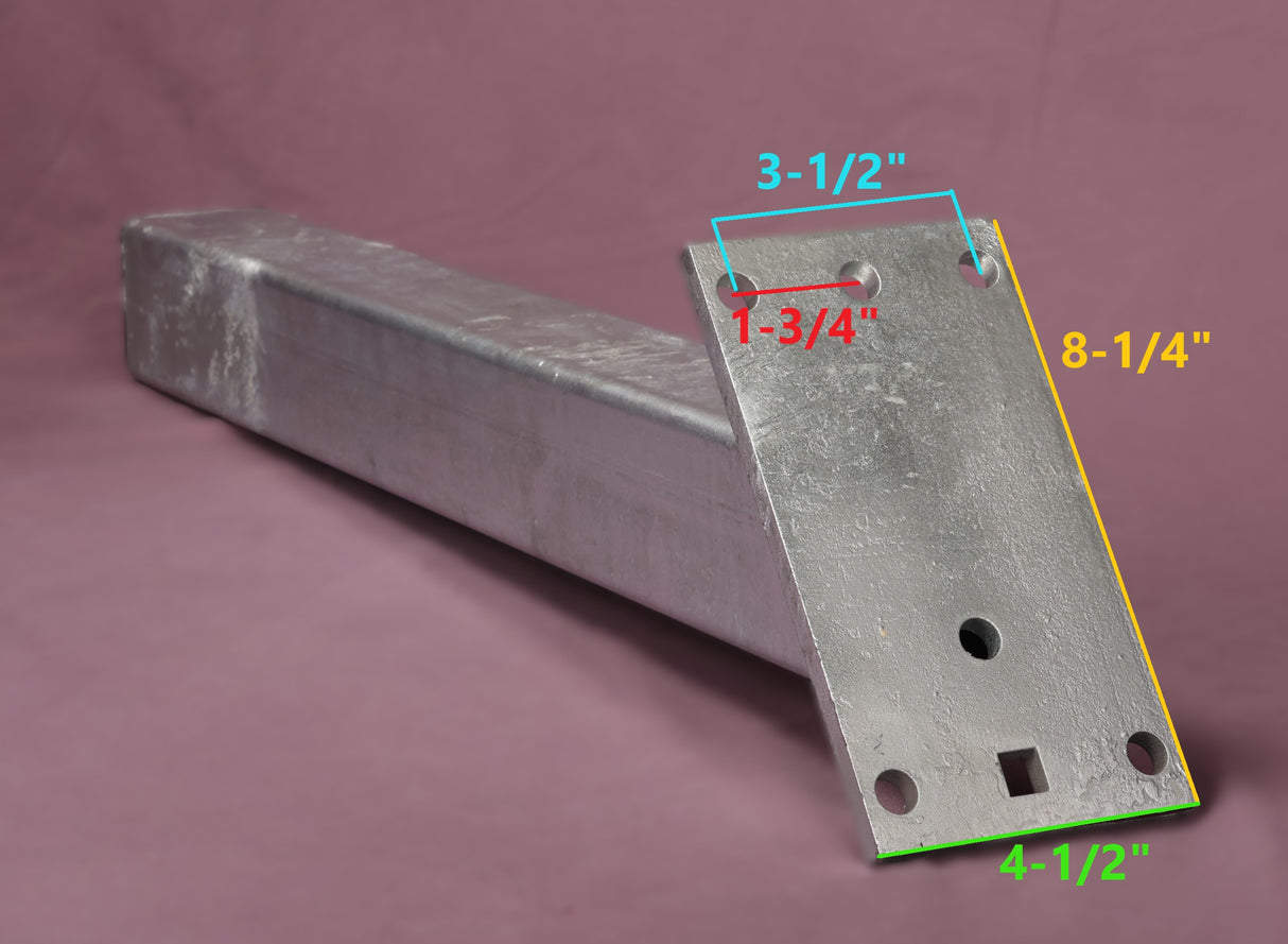 EZ Loader 250-017761-10 winch stand post for compatible boat trailers