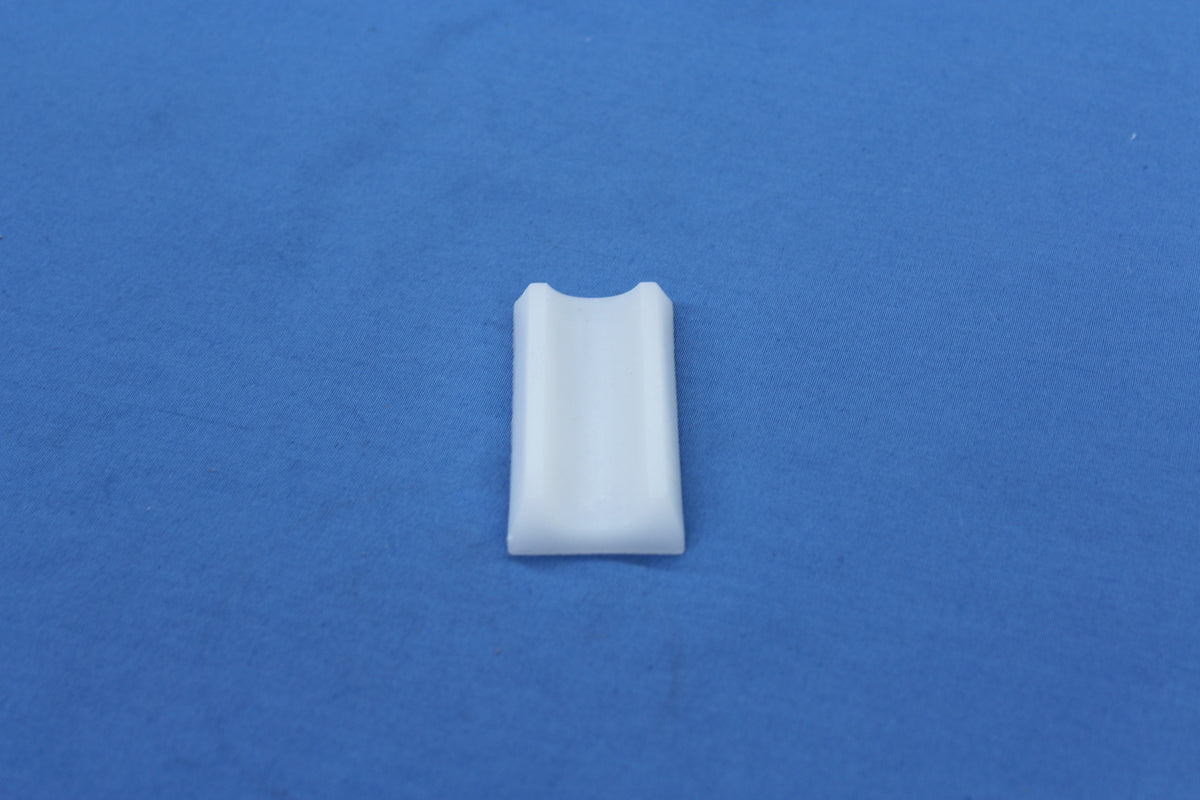Side profile of EZ Loader roller arm pivot mount bushing 250-021769