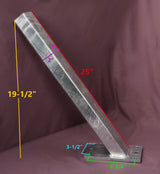 EZ Loader 3x2 galvanized winch stand post 250-021791-10