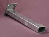 Galvanized 3x2 winch stand post for compatible freshwater or saltwater boat trailers
