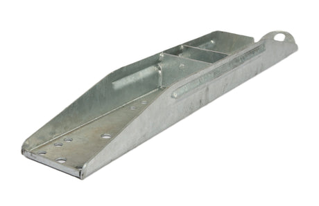 EZ Loader bunk and roller support hardware for boat trailer hull support
