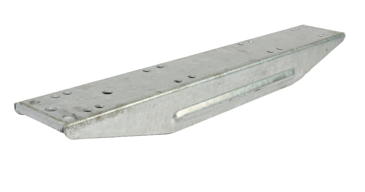 EZ Loader 30 inch bunk roller mounting tray 250-022047-10 galvanized steel