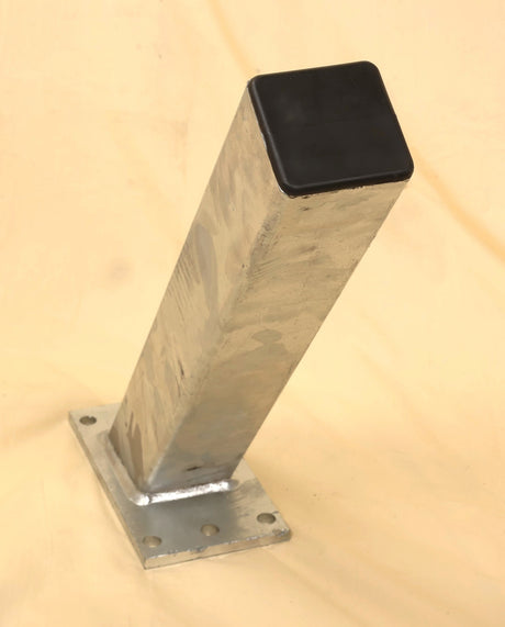  CS 20-3 winch stand base mounted on EZ Loader trailer with bow roller and winch assembly shown