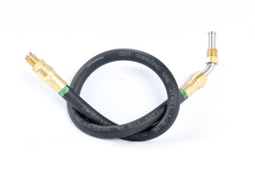 EZ Loader 16 inch hydraulic brake line 250-022660 with male fittings
