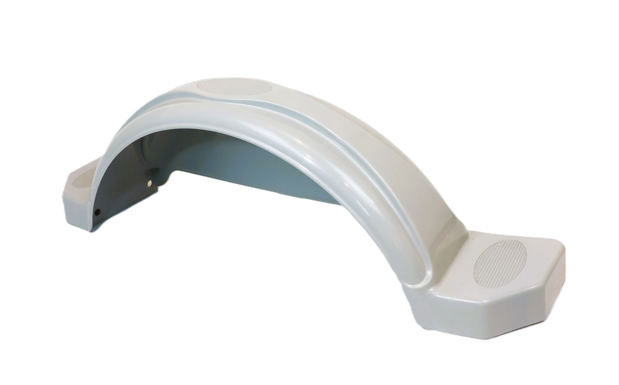 EZ Loader Gray Composite Trailer Fender 13″ Tire Single Axle (Discontinued Color)