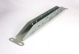 Adjustable aluminum trailer torsion axle mount sled