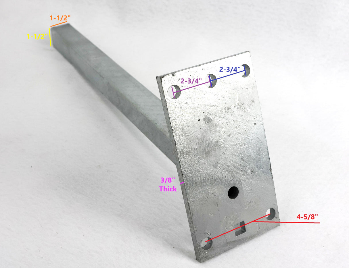 EZ Loader 250-023910-10 Jet Ski winch post for compatible jet ski trailers
