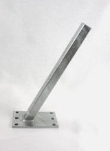  1-1/2 inch square galvanized winch stand post for compatible pwc trailers