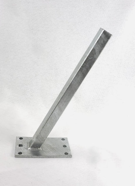  1-1/2 inch square galvanized winch stand post for compatible pwc trailers