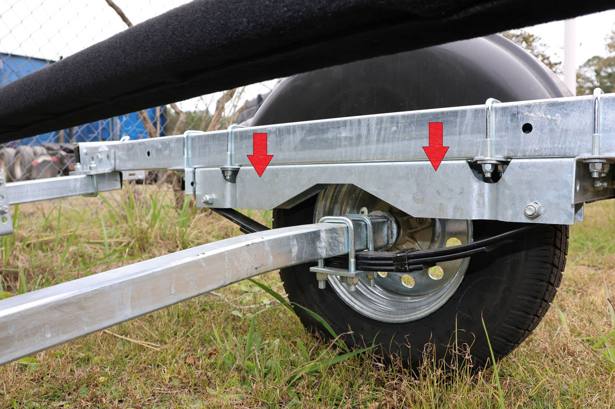 EZ Loader Spring Hanger for 2" Frame & Composite Fender Trailers | 250-024125-10