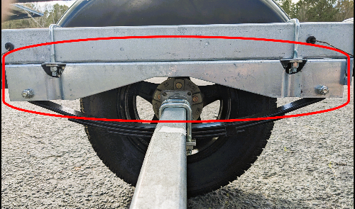 EZ Loader Spring Hanger for 2" Frame & Composite Fender Trailers | 250-024125-10