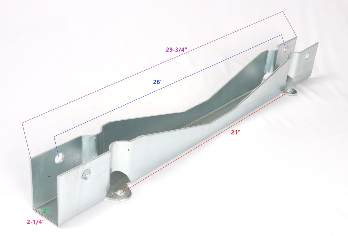 EZ Loader Spring Hanger for 2" Frame & Composite Fender Trailers | 250-024125-10