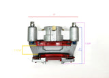EZ Loader 250-029519 Kodiak brake caliper with zinc plated steel finish
