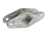 Trailer spring equalizer shackle for tandem and triple axle EZ Loader trailers.