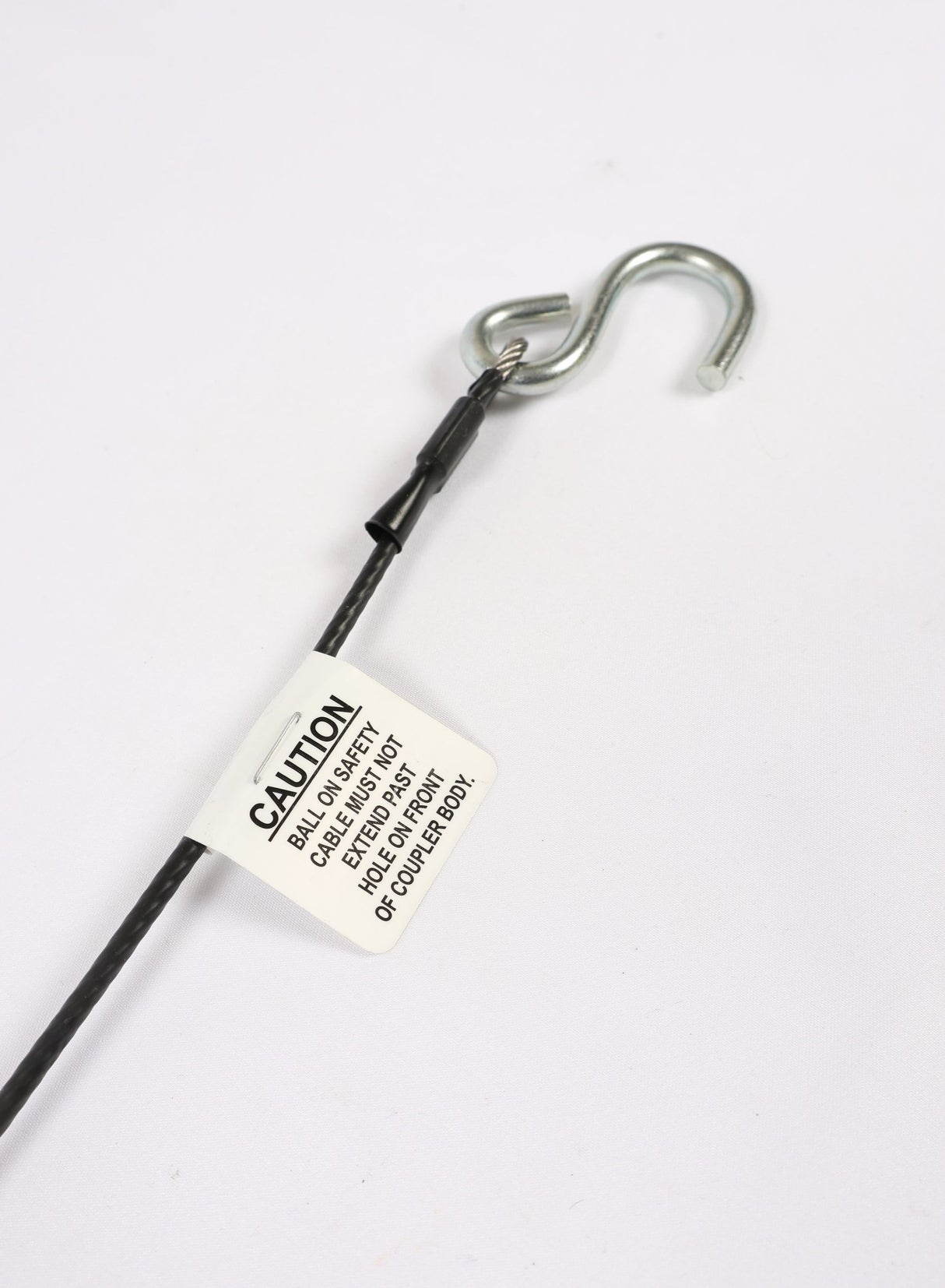 Trailer brake breakaway cable 250-031977 for hydraulic surge brake actuator