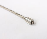 Brake actuator breakaway cable 250-031977 for compatible EZ Loader boat trailers