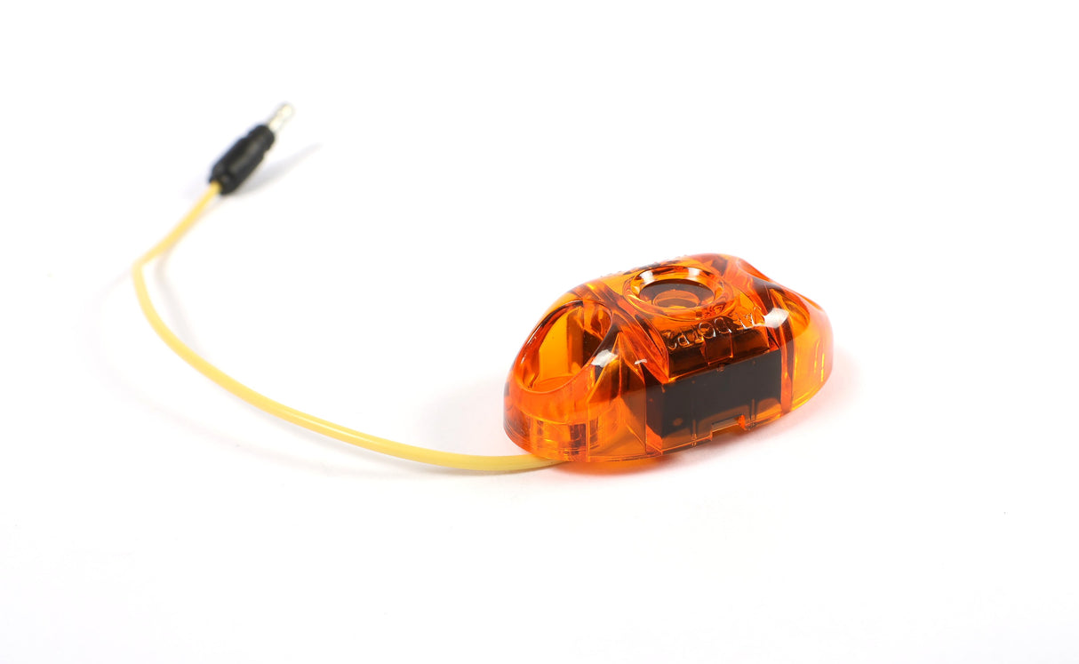 Amber Clearance / Marker Light for Metal Fenders — 250-032128-11