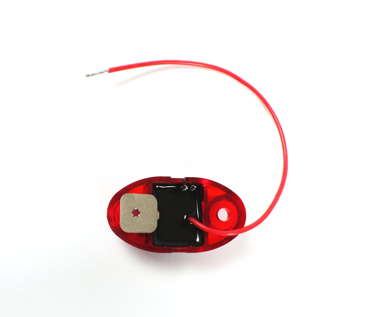 Red Clearance / Marker Light for Metal Fenders — 250-032129-11