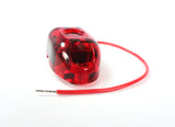 Red Clearance / Marker Light for Metal Fenders — 250-032129-11